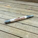 antique pewter fly fishing pen