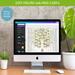 modern family tree, family tree printable, etsy wall art, etsy prints, printable family tree, editable family tree, family tree, family tree chart, canva template, grandpa gift, grandma gift, anniversary gift, celebration of life, family gift
