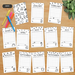 bullet journal, planner, journal cover page, tracker planner, printable journal, bujo, bulletin journal,  DIY calendar, self improvement