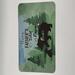 Watercolor forest Father’s Day design featuring 2 bears, one for baby and one for papa