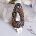 Druzy Quartz and Pearl Polymer Clay Pendant