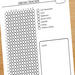 Dream tracker, dream journal, sleep log, nightly tracker, dream analysis, dream diary, sleep tracker, bujo dream log,  dream reflection