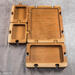Small Trays on Left with Large Tray connected on bottom
