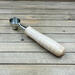 Single scoop with maple wood handle