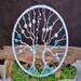 front view display tree of life in indoor garden