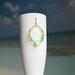 Kiwi fruit earrings