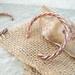 Hand Forged Three 10 Gauge Solid Copper Wires Twisted Cuff Bracelet - medium size
