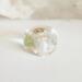 Seashell Resin Pendant for Jewelry or Keychain Making Top View