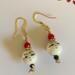 Round Bead Shape Face Drop Earrings Beautiful Eclectic Designs With Gold Tone Nickel Free Ear Wires Jewelry Accessories Whimsical Earrings