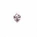 3 silver flower charms for bracelets or necklaces to be used by jewelry artists- handmade