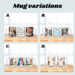 Happy Father’s Day mug with family photo
Mug with “Best Dad Ever” and photo
Personalized white mug with image of dad and kids
