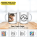 Mug with “Best Dad Ever” and photo
Personalized white mug with image of dad and kids
