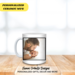 Custom dad mug held by smiling father
Mug with handwritten message for dad
