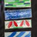 Sample line backing decorations