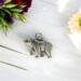 silver charm bear, for jewelry designers/ makers
