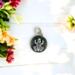 silver ladybug charm
