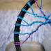 electric blue and purple wire branch details