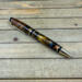 Black and gold resin cast live edge mesquite wood