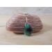 Raw Emerald Pendant Necklace