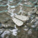 Hammered sterling silver teardrop dangle earrings by MariesGems.