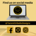 Find us on social media @TammiOribelloDesigns  Tammi Oribello Designs is a small woman owned business in Lapeer Michigan. 