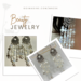 Elegant Iridescent and White Glass Bead Dangle Earrings Bridesmaid Gift Idea Jewelry Accessories Elegant Birthday Present