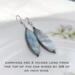 Blue Steel Mother of Pearl Earrings by MariesGems.