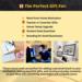 Hands using mouse on personalized pad. Perfect gift for work from home motivation, teacher or  coworker gifts; students, small businesses
