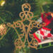 Handmade Wooden Victorian Style Fretwork Christmas Tree Ornament Handmade In the USA