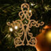 Handmade Wooden Victorian Style Fretwork Christmas Tree Ornament Handmade In the USA