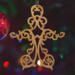 Handmade Wooden Victorian Style Fretwork Christmas Tree Ornament Handmade In the USA
