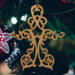 Handmade Wooden Victorian Style Fretwork Christmas Tree Ornament Handmade In the USA