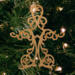 Handmade Wooden Victorian Style Fretwork Christmas Tree Ornament Handmade In the USA