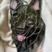Mudi Stained Glass Suncatcher- black