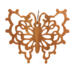 Handcrafted Victorian Style Wooden Fretwork Butterfly Christmas Tree Ornament Made Inn USA