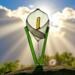 Calla Lily stained glass suncatcher