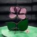 Violet Stained Glass Suncatcher