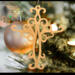 Handcrafted Wooden Victorian Style Fretwork Christian Cross - Made In USA