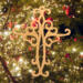 Handcrafted Wooden Victorian Style Fretwork Christian Cross - Made In USA
