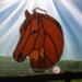 Quarter Horse- Chestnut with brown mane.