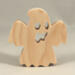 Wood Halloween Ghost Cutout Handmade Freestanding Unpainted Ready to Paint use as Halloween Decor or Toys Snazzy Spooks Collection