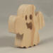 Wood Halloween Ghost Cutout Handmade Freestanding Unpainted Ready to Paint use as Halloween Decor or Toys Snazzy Spooks Collection
