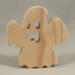 Wood Halloween Ghost Cutout Handmade Freestanding Unpainted Ready to Paint use as Halloween Decor or Toys Snazzy Spooks Collection