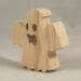 Wood Halloween Ghost Cutout Handmade Freestanding Unpainted Ready to Paint use as Halloween Decor or Toys Snazzy Spooks Collection