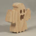 Wood Halloween Ghost Cutout Handmade Freestanding Unpainted Ready to Paint use as Halloween Decor or Toys Snazzy Spooks Collection