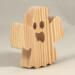 Wood Halloween Ghost Cutout Handmade Freestanding Unpainted Ready to Paint use as Halloween Decor or Toys Snazzy Spooks Collection