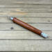 wooden handled carving knife