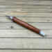 wood handled scrapbook knife