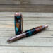 antique copper and turquoise rollerball pen