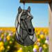Mustang Suncatcher by Robin C. Hary-  shown in Gray.